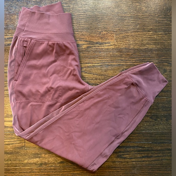 Athleta Venice Velvet Stripe Jogger - Picture 1 of 4